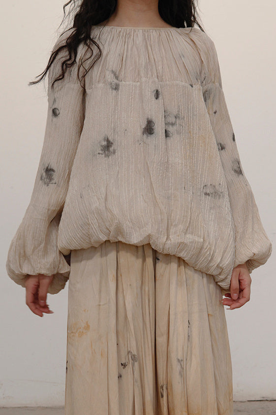 MUTEDANCE pleated shirt MD21FW31